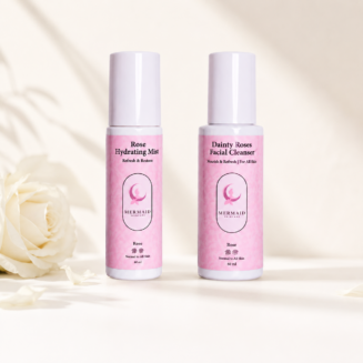 Rose Hydra Boost Pair (Cleanser & Mist)