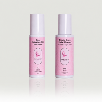 Rose Hydra Boost Pair (Cleanser & Mist)