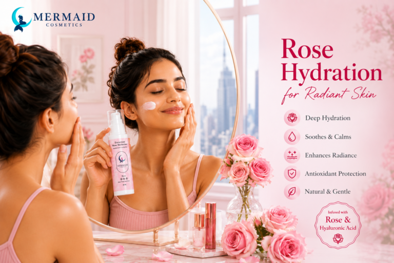 Rose Moisturiser Australia | Hydrating Face Moisturiser for Glowing Skin